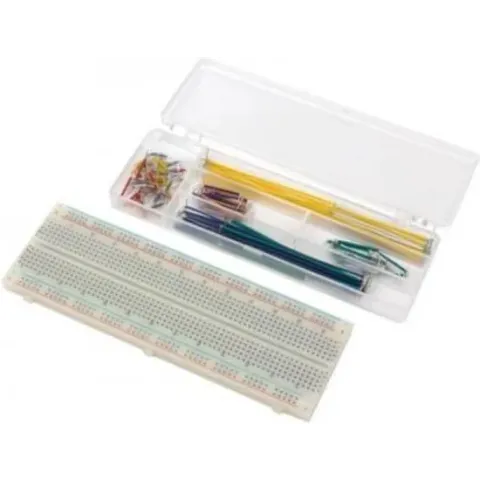 Soldeerloze Breadboard - 830 Insteekpunten + Draadbruggen - 140 St