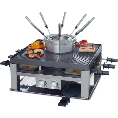 Solis 3 in 1 Combi Grill 796 Gourmet - 8 personen