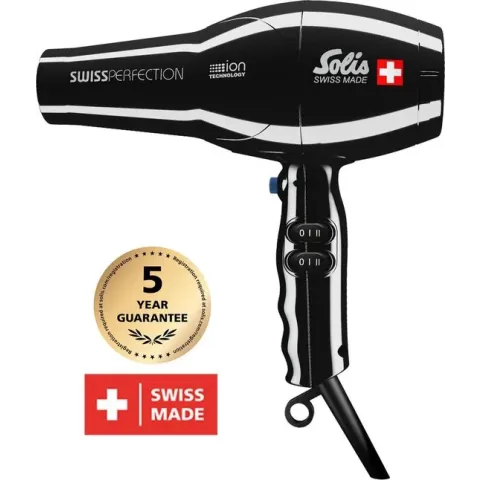 Solis Swiss Perfection 440 - Föhn - Zwart