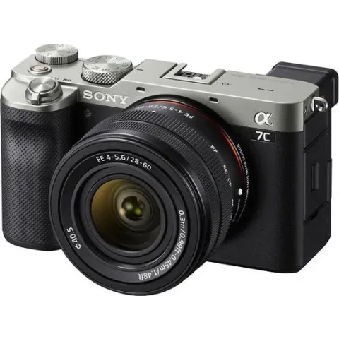 Sony α 7C MILC 24,2 MP CMOS 6000 x 4000 Pixels Zwart, Zilver