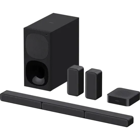 Sony HT-S40R - Soundbar met subwoofer en draadloze achterspeakers - Zwart