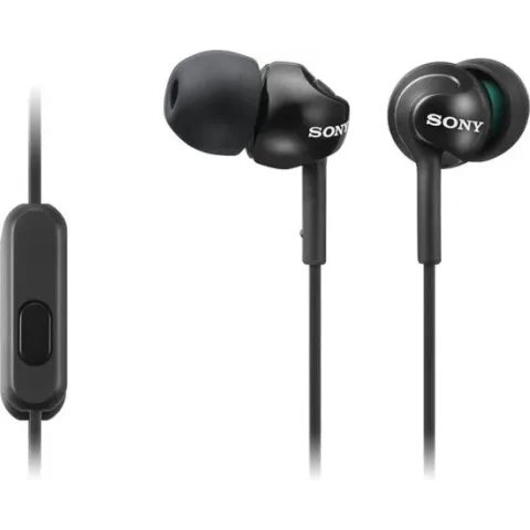 Sony MDR-EX110AP - In-ear oordopjes - Zwart