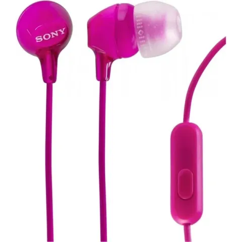 Sony MDR-EX15AP - In-ear koptelefoon  - Roze