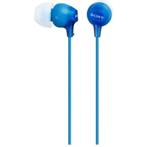 Sony MDR-EX15LPB - bedrade oordopjes - Blauw