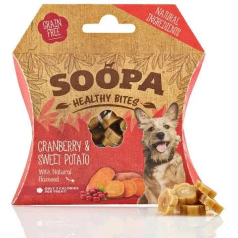 Soopa Healthy Bites Cranberry & Sweet Potato