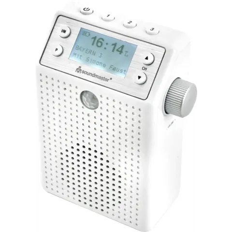 Soundmaster DAB60WE | DAB+ FM Radio met Bewegingsdetector en Accu