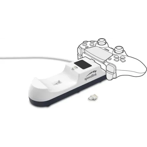 Speedlink JAZZ USB PS5 Oplaadstation - Wit