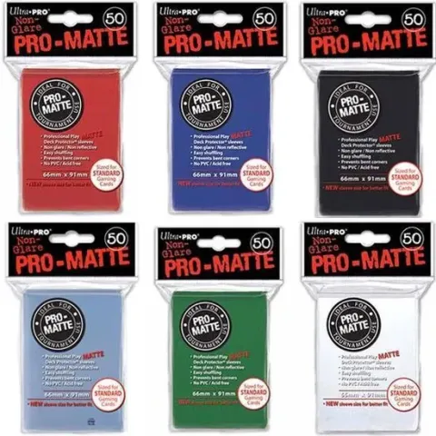 Speelgoed | Kaartspel - Sleeves Pro-Matte Bright Pink D12