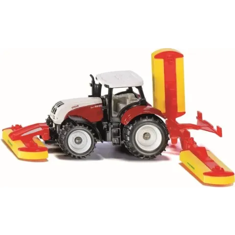 Speelgoed | Miniature Vehicles - Steyer Met Pöttinger Maaiwerk