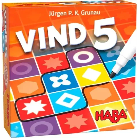 Spel - Vind 5! - 7+
