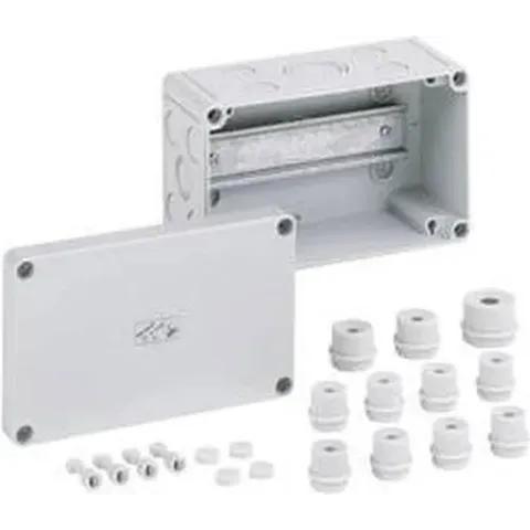 Spelsberg RK 4/18 K-L Serial terminal enclosure 180 x 110 x 90 Polystyrene (EPS) Grey 1 pc(s)
