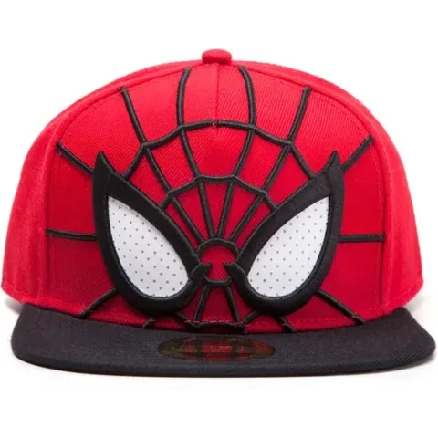 Spiderman - 3D Snapback met ogen van Mesh