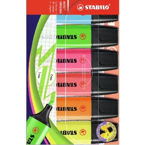 STABILO BOSS ORIGINAL - Etui 6 stuks