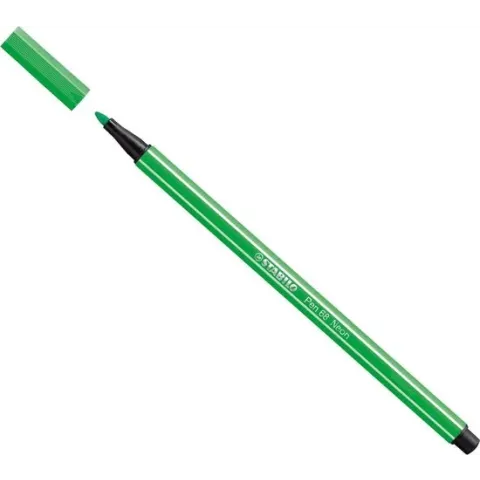 STABILO Pen 68 Viltstift Neon Groen - per stuk