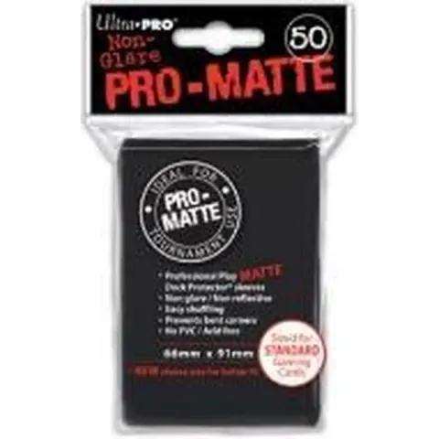 Standaard Sleeves Pro-Matte - Zwart