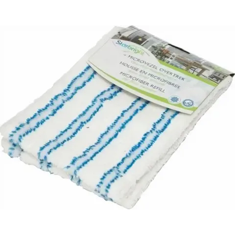 Starbright Vloerwisserhoes 39,5 Cm Microvezel Blauw/wit