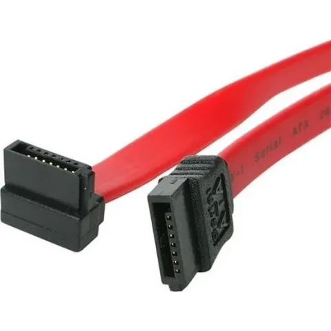 StarTech.com SATA12RA1 SATA-kabel 0,3 m Rood