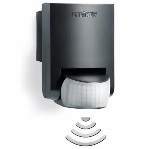 Steinel 130-2 LED PIR Bewegingsmelder/Sensor - Opbouw - Waterdicht IP54 - Zwart