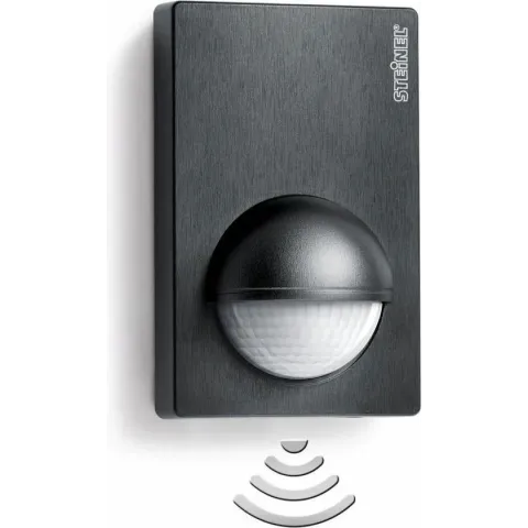 Steinel 180-2 LED PIR Bewegingsmelder/Sensor - Opbouw - Waterdicht IP54 - Zwart