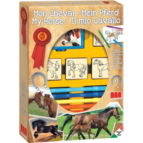 Stempelset Paarden 4 Stempels