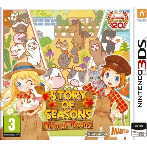 Story of Seasons: Trio of Towns - 2DS + 3DS