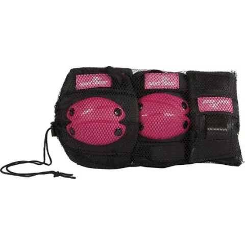 Street Runner Skate Beschermset Roze Maat M 6-delig