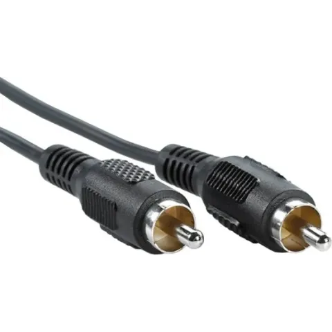 Subwoofer Kabel - 2,5 meter - Zwart