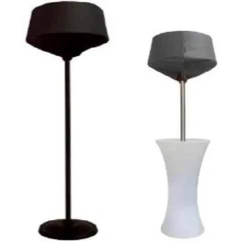 Sunred Hoes voor staande verwarmer Artix grijs