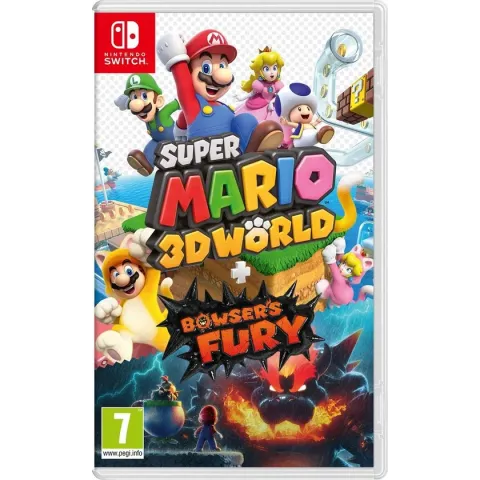 Super Mario 3D World + Bowser’s Fury - Switch (Import)
