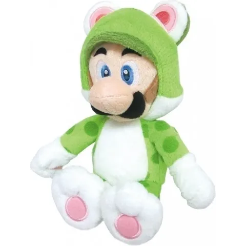 Super Mario Pluche - Cat Luigi (25cm)