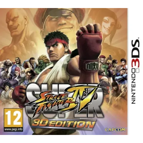 Super Street Fighter IV 3D Edition (verpakking Italiaans, game Engels)