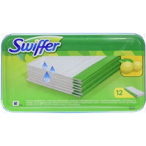 Swiffer - Vochtige Vloerdoeken - 12 doeken
