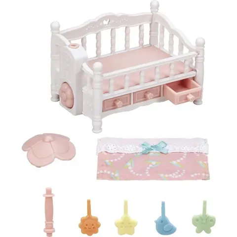 Sylvanian Families Bed voor drieling met mobiel (5534)