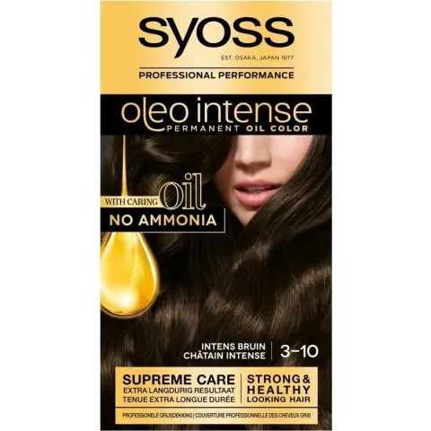 SYOSS Color Oleo Intense 2-10 Bruinzwart Haarverf - 1 stuk