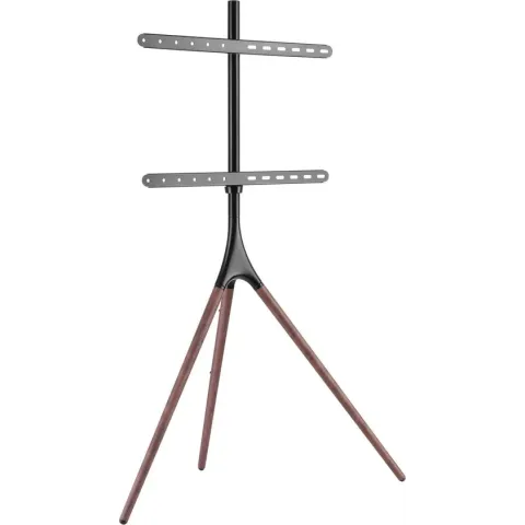 Techly ICA-TR18SAM TV mount 165,1 cm (65'') Zwart, Walnoot