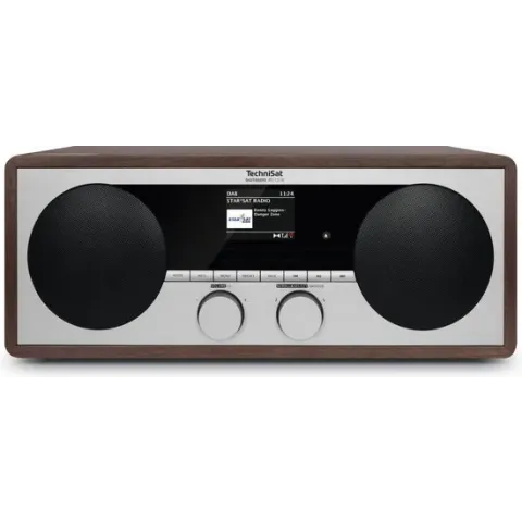 Technisat Digitradio 451 CD IR - DAB+ - FM - Internet radio - CD speler - hout