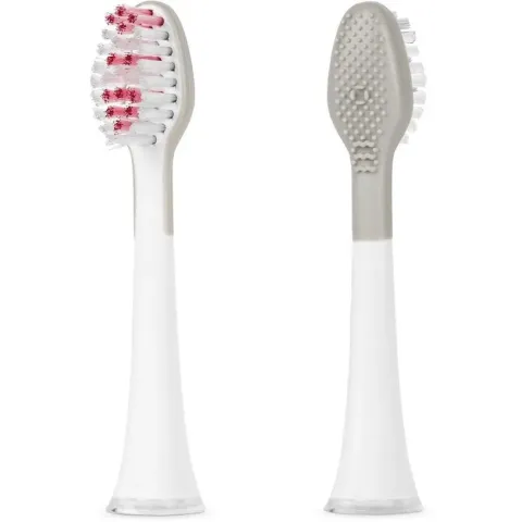Teesa TSA8013 - Opzetborstels voor de TSA8011 SONIC &TSA8012 SONIC PRO, 2 stuks, Hard