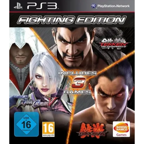 Tekken 6 + Tekken Tag Tournament 2 + Soul Calibur V - Fighting Edition - PS3