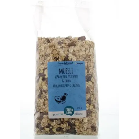 Terrasana Muesli 40% Nt & Ndvr * 750 Gr