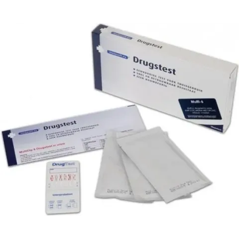 Testjezelf.nu - Multidrugstest 6 Drugs Urine - 4 Testen - Multidrugstest