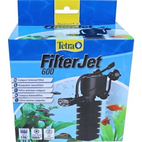 Tetra Aquarium binnenfilter -  FilterJet 600 - Aquarium tot: 170 liter.