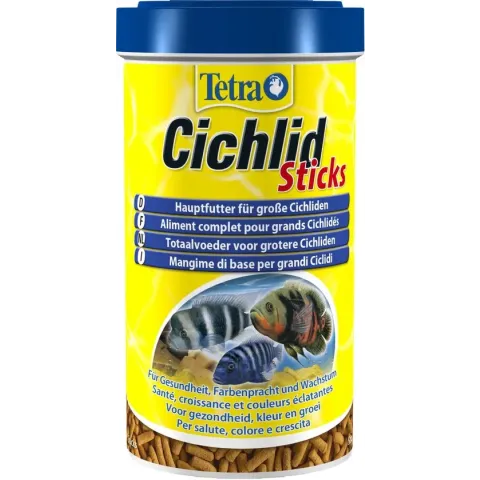 Tetra Cichlid Sticks - Vissenvoer - 500 ml