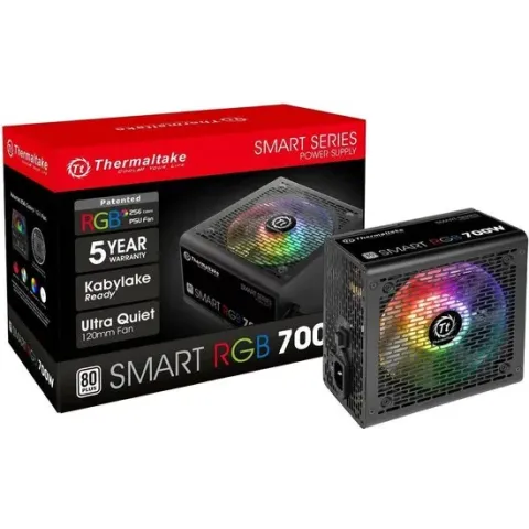 Thermaltake Smart RGB power supply unit 700 W ATX Zwart