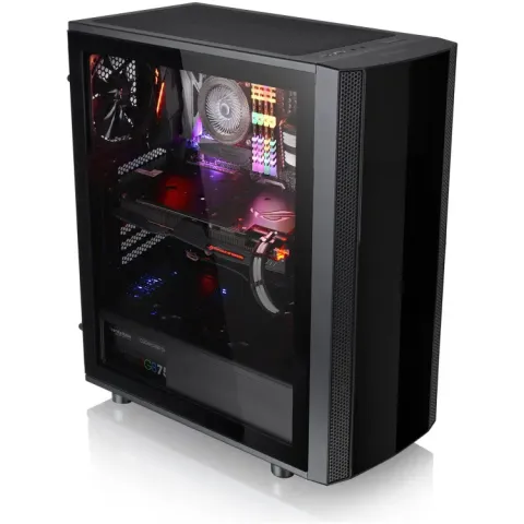 Thermaltake Versa J25 Tempered Glass Edition tower-behuizing USB 3.2, Window-Kit