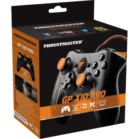 Thrustmaster GP XID PRO eSport edition Gamepad Zwart + Oranje - Geschikt voor PC