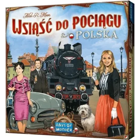 Ticket to Ride Polska - Bordspel (Pools en Engels)