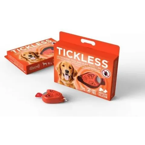 Tickless teek en vlo afweer voor hond en kat oranje