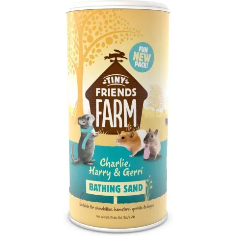 Tiny Friends Farm Badzand - Vachtverzorging - 1 kg