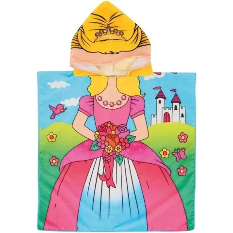 Toi-Toys Princess poncho - Prinsessen handdoek poncho