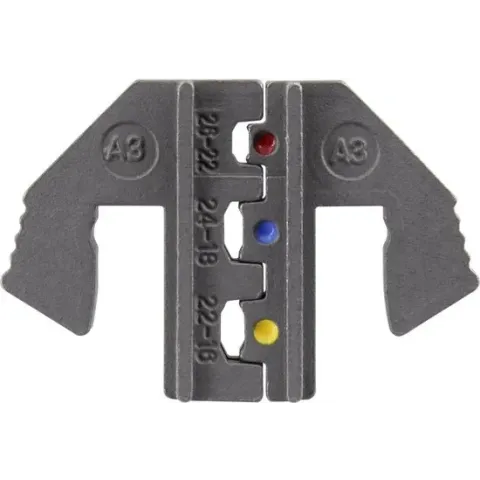 TOOLCRAFT PLE-0A3 Krimp-onderdelen Geïsoleerde kabelschoenen Krimpbereik: 0.1 tot 1.5 mm² Geschikt voor merk: TOOLCRAFT